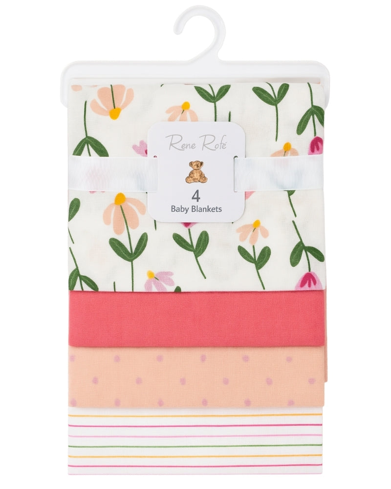 4-pack Receiving Blanket