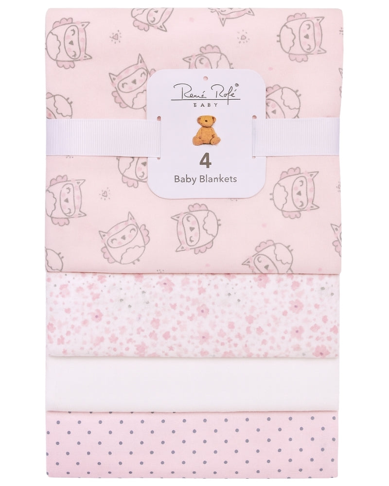 4-pack Receiving Blanket