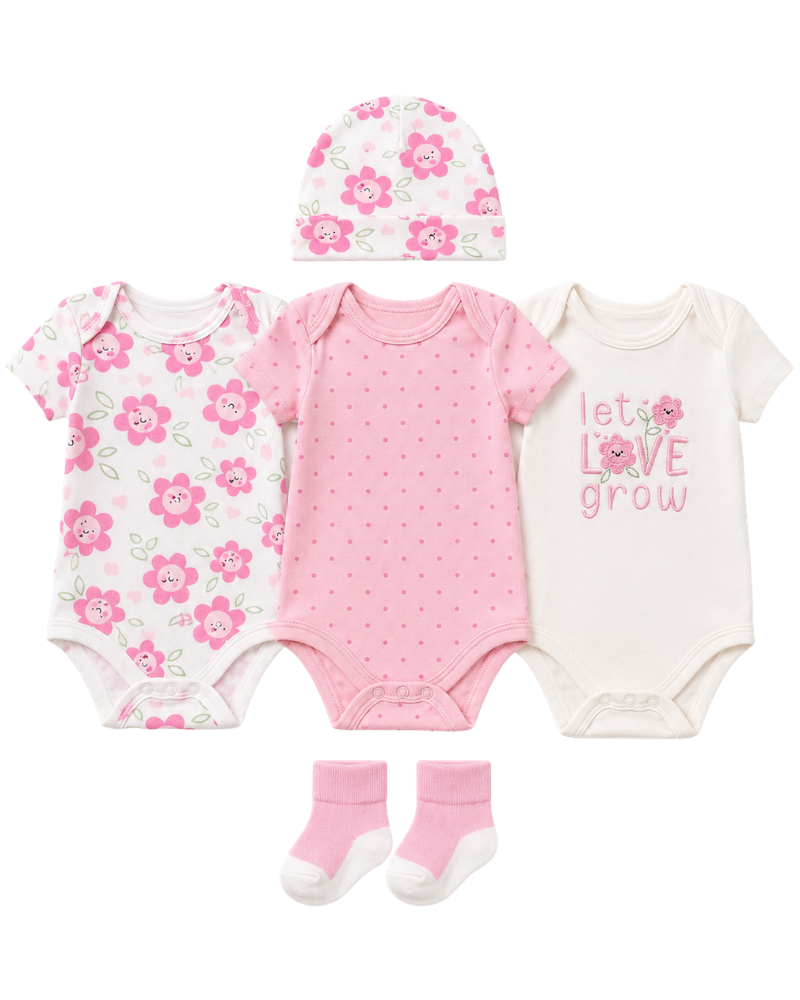 5-Piece Bodysuit Set