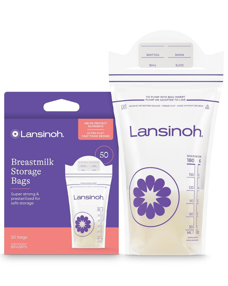 Breastmilk Storage Bags, 50 Ct