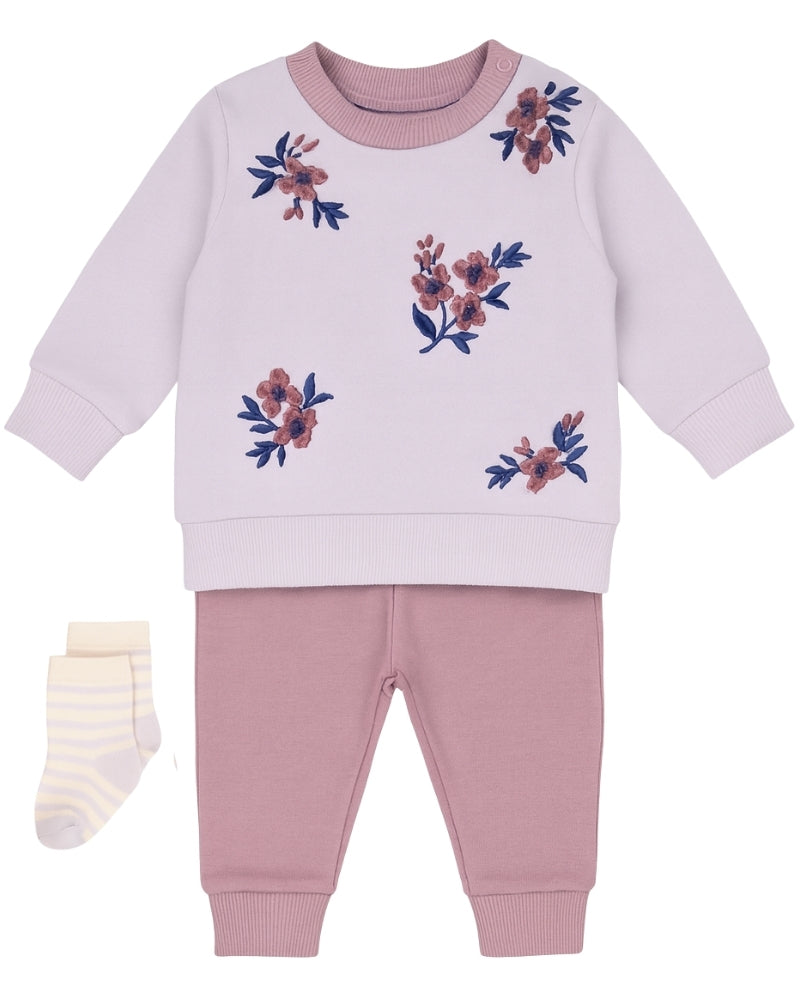 3-Piece Jogger Set 0-3M