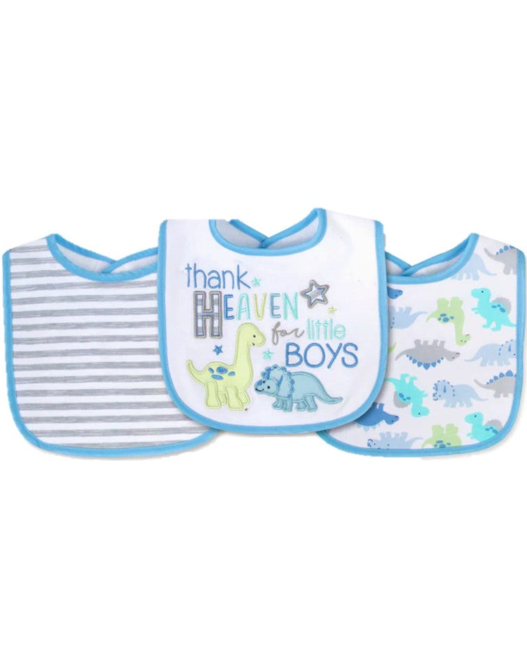 3-Pack Terry Bibs