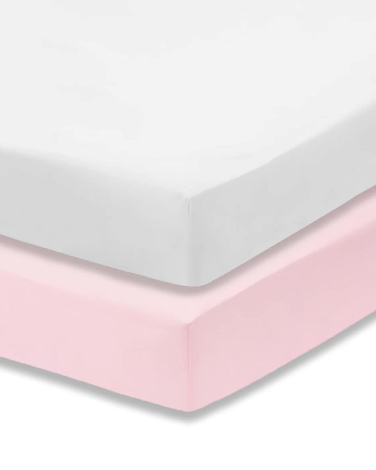 2-Pack Fitted Crib Sheets