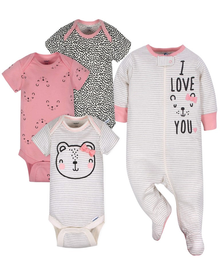 4Piece Layette Set Baby Nassau