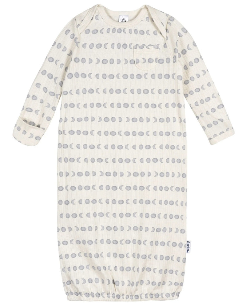 3-Piece Gown Set 0-6M