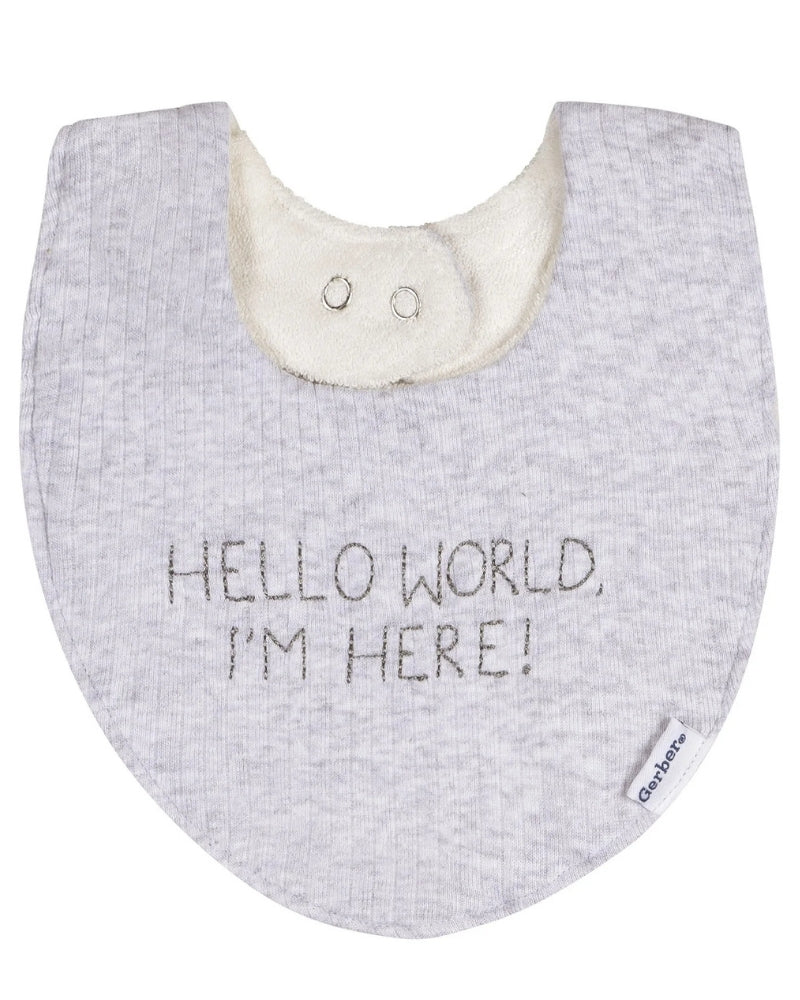 3-Piece Gown Set 0-6M