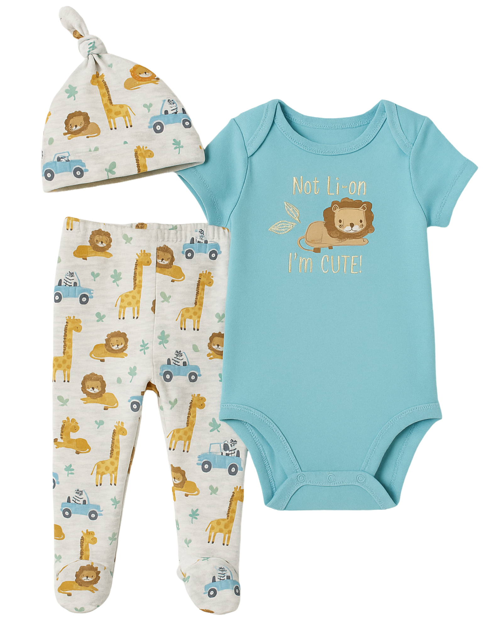 3-Piece Pants Set 6/9m