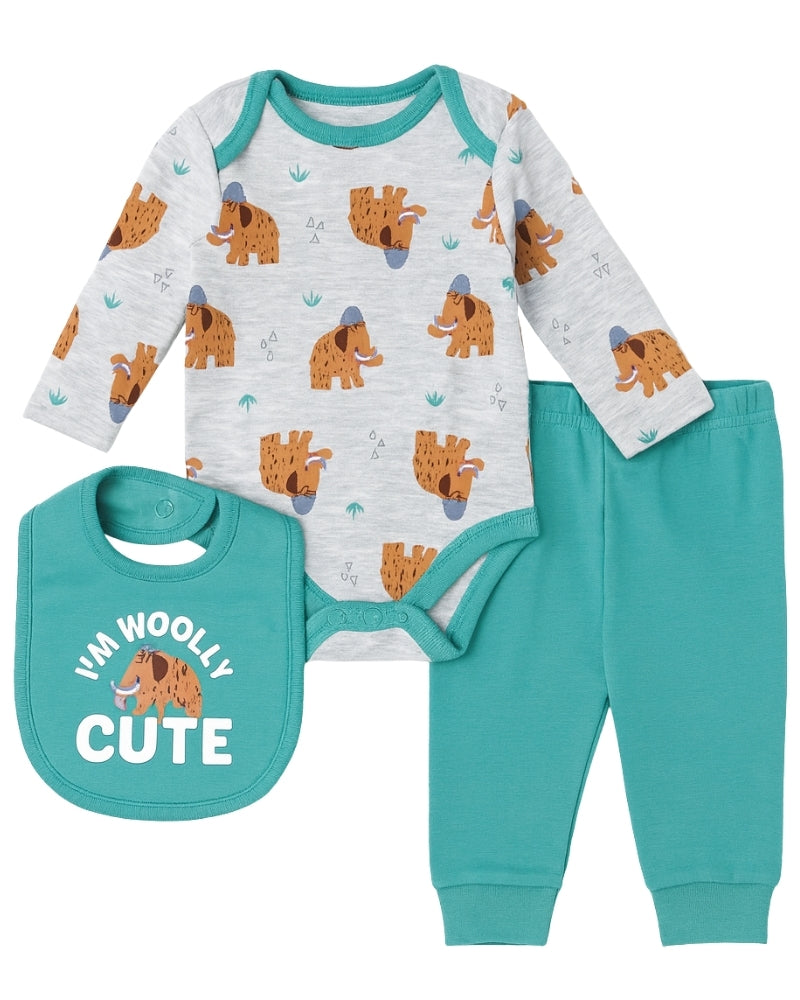 3-Piece Pants Set 0-3M