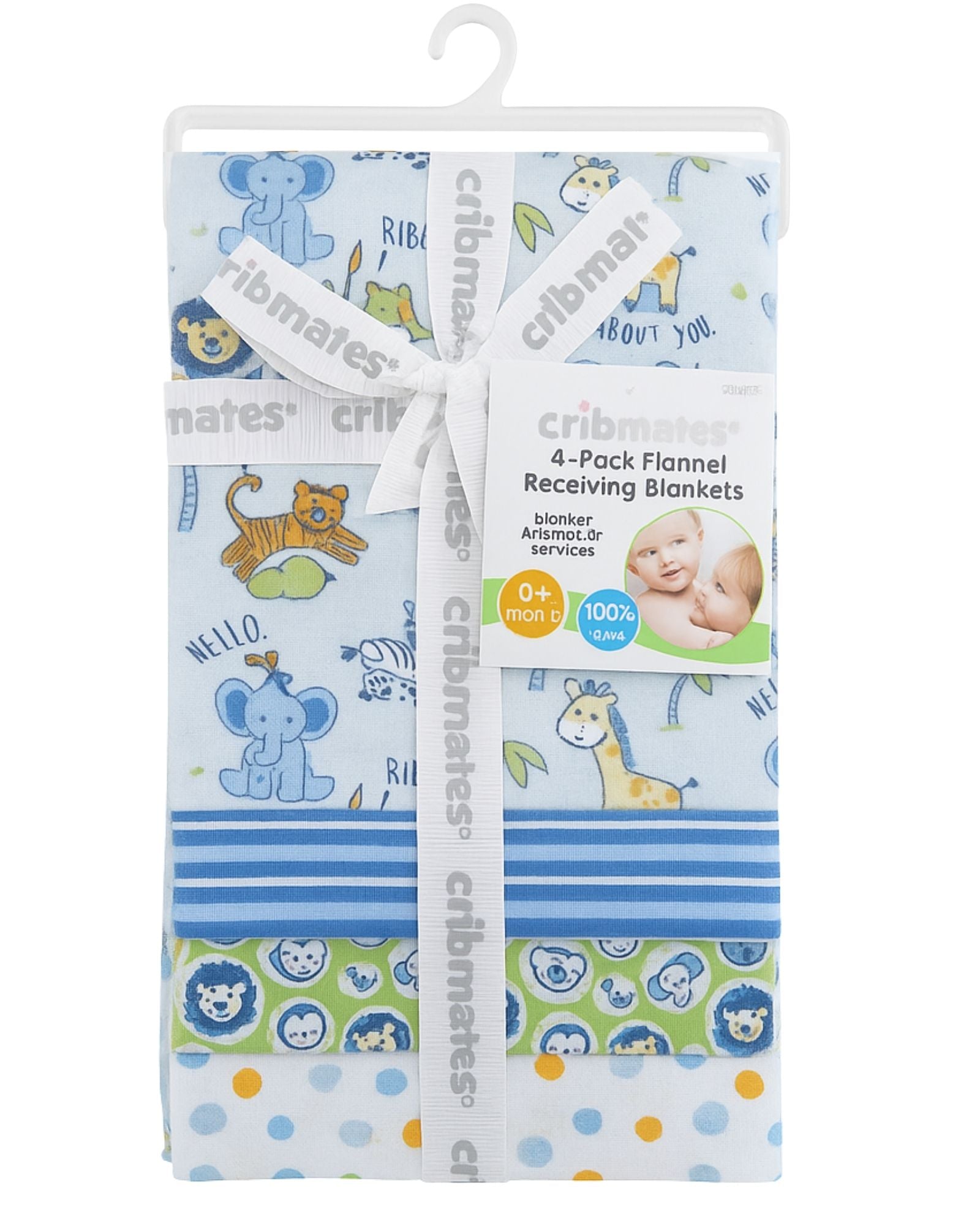 4-pack Receiving Blanket
