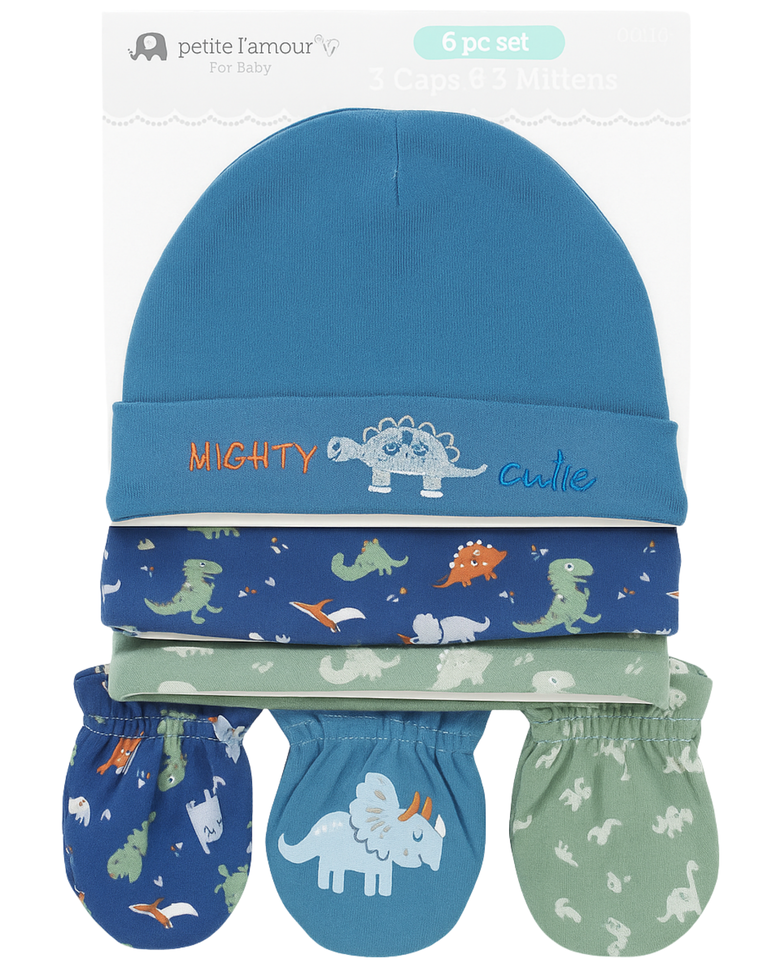 6-Piece Caps & Mittens