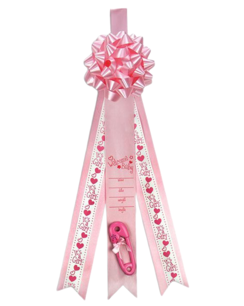Birth Announcement Ribbon