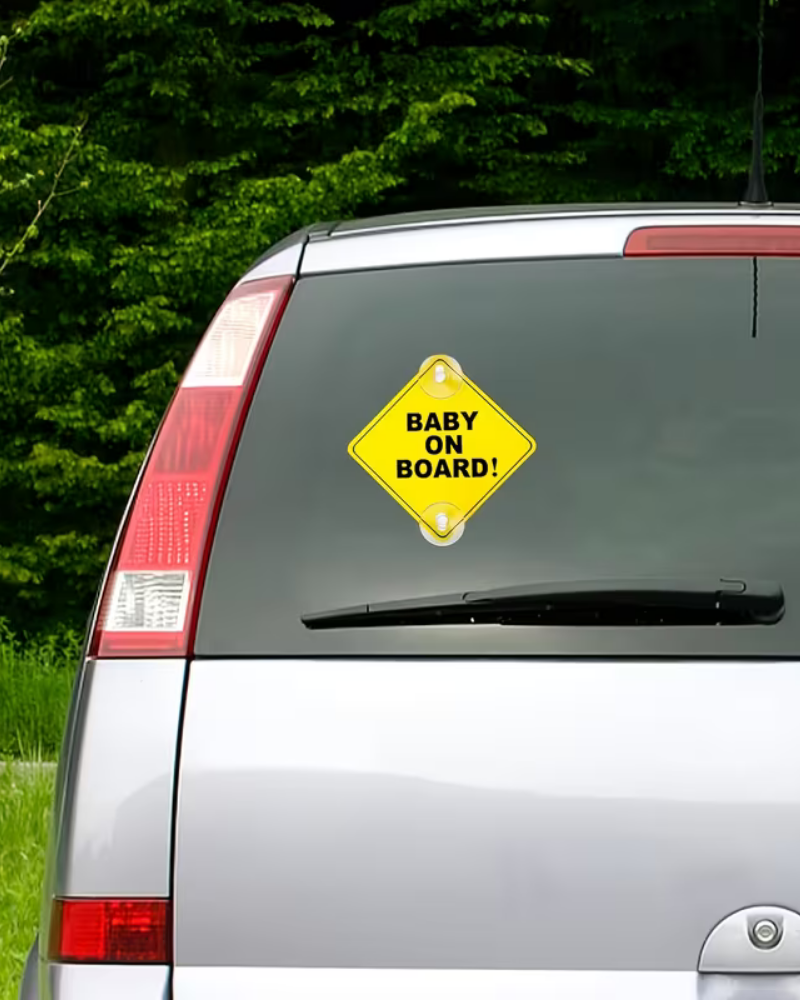 2ct Baby on Board Sign