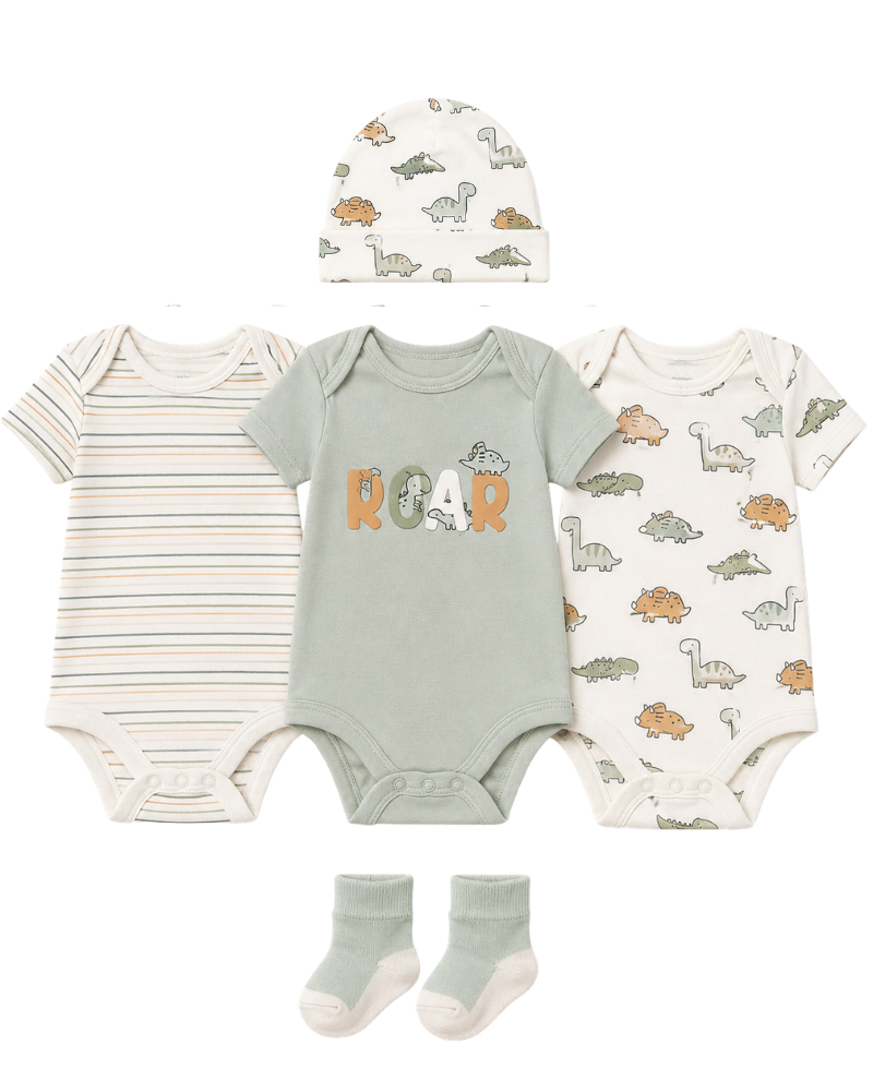 5-Piece Bodysuit Set