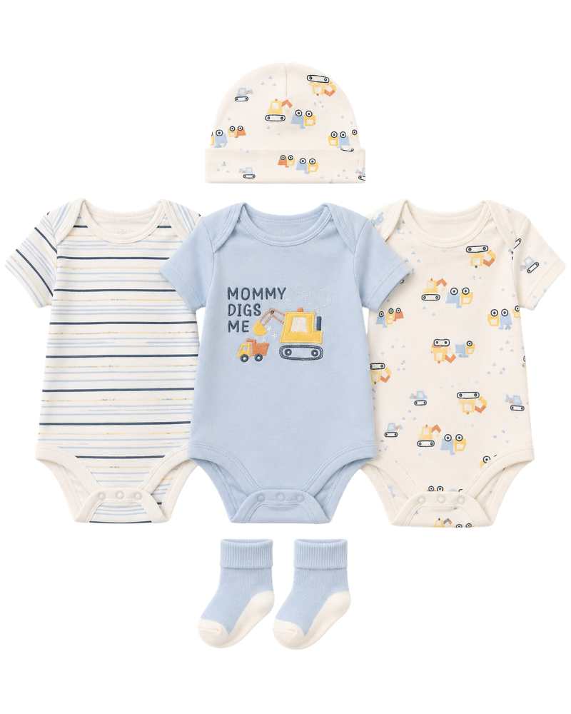 5-Piece Bodysuit Set