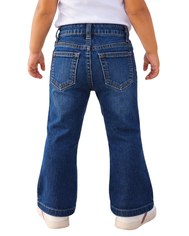 Girls Flare Leg Jeans