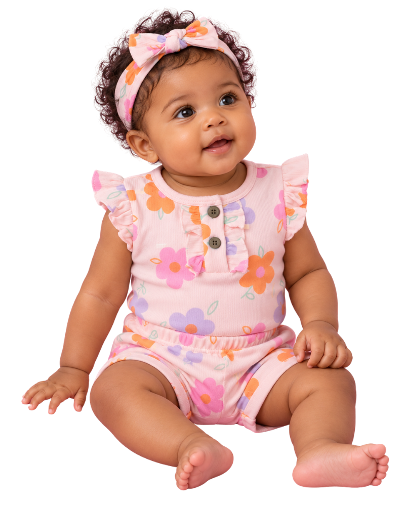 3-Piece Shorts Set
