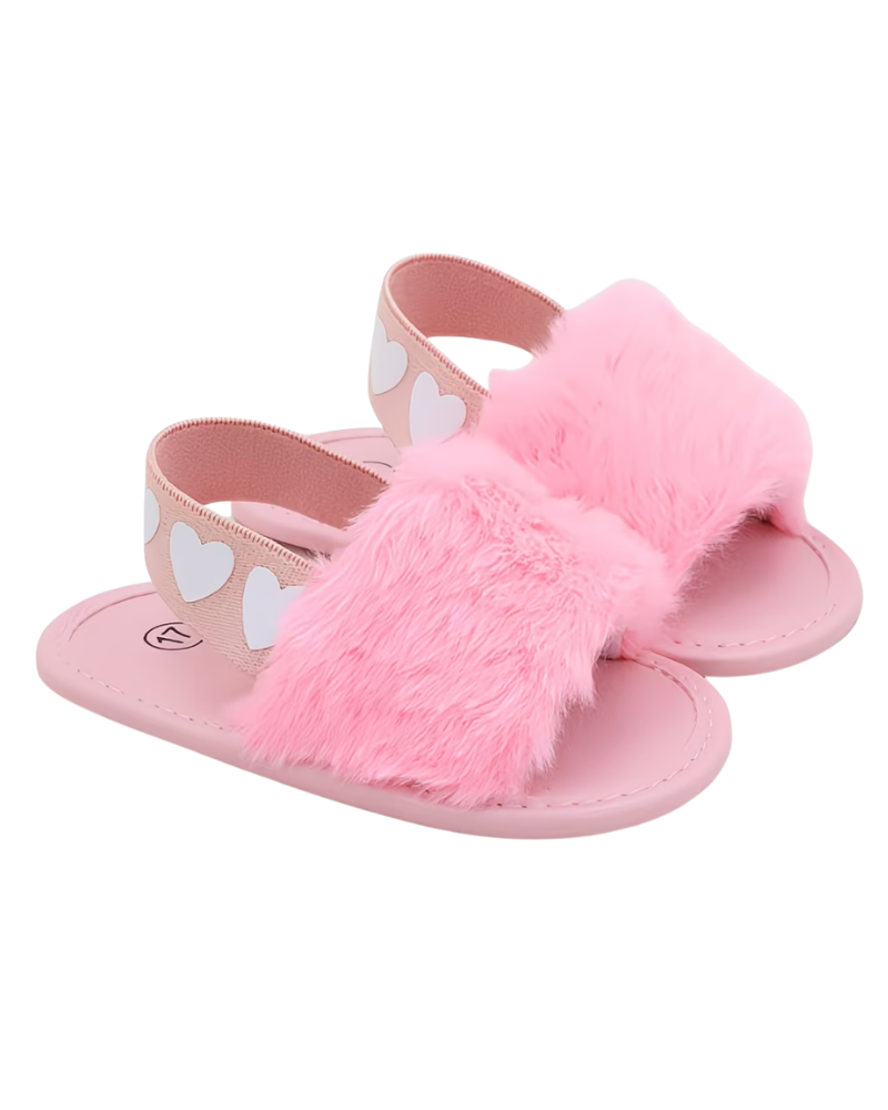 Fuzzy Slippers 0-6M
