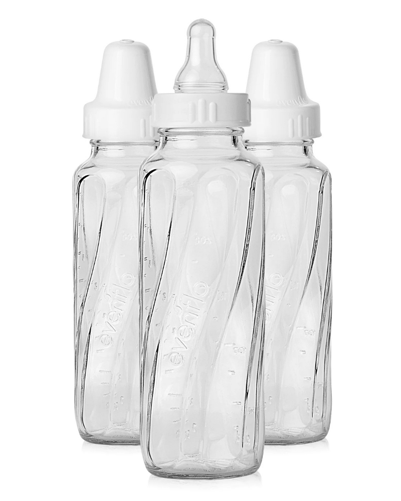 3-Pack Glass Bottle 8 oz