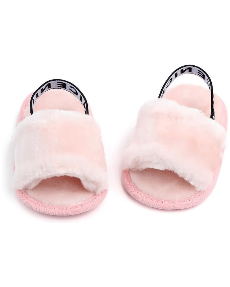 Fuzzy Slippers 0-6M