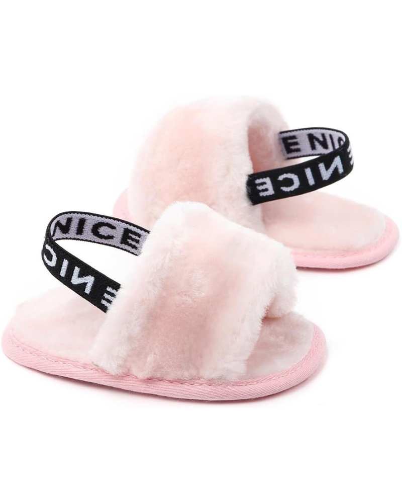 Fuzzy Slippers 0-6M