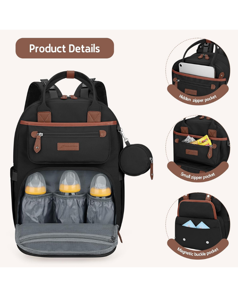 Expandable Diaper Bag