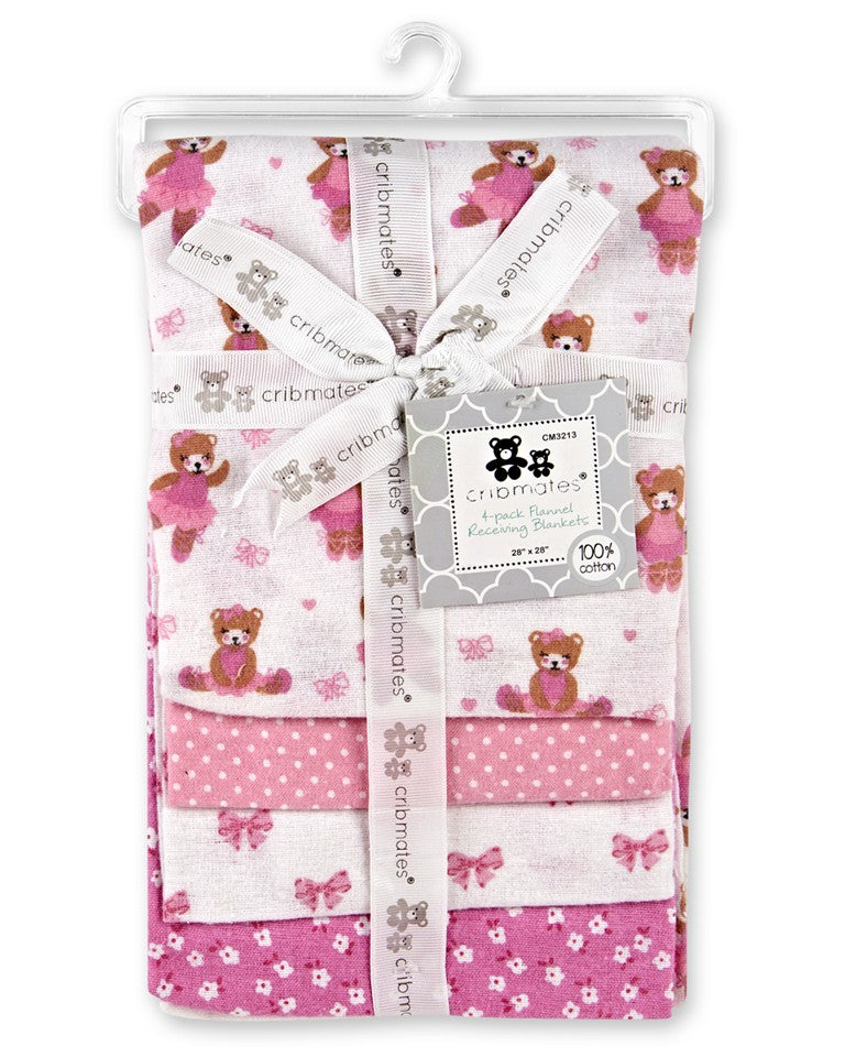 4-pack Receiving Blanket