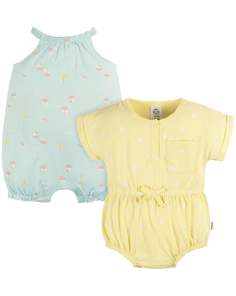 2-Pack Rompers