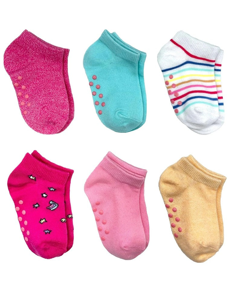 6-Pack Gripper Socks