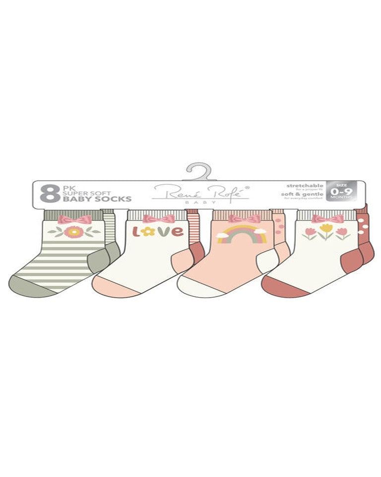 8-Pack Socks
