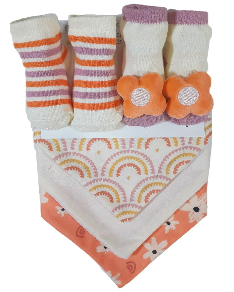 5-Piece Bibs & Socks
