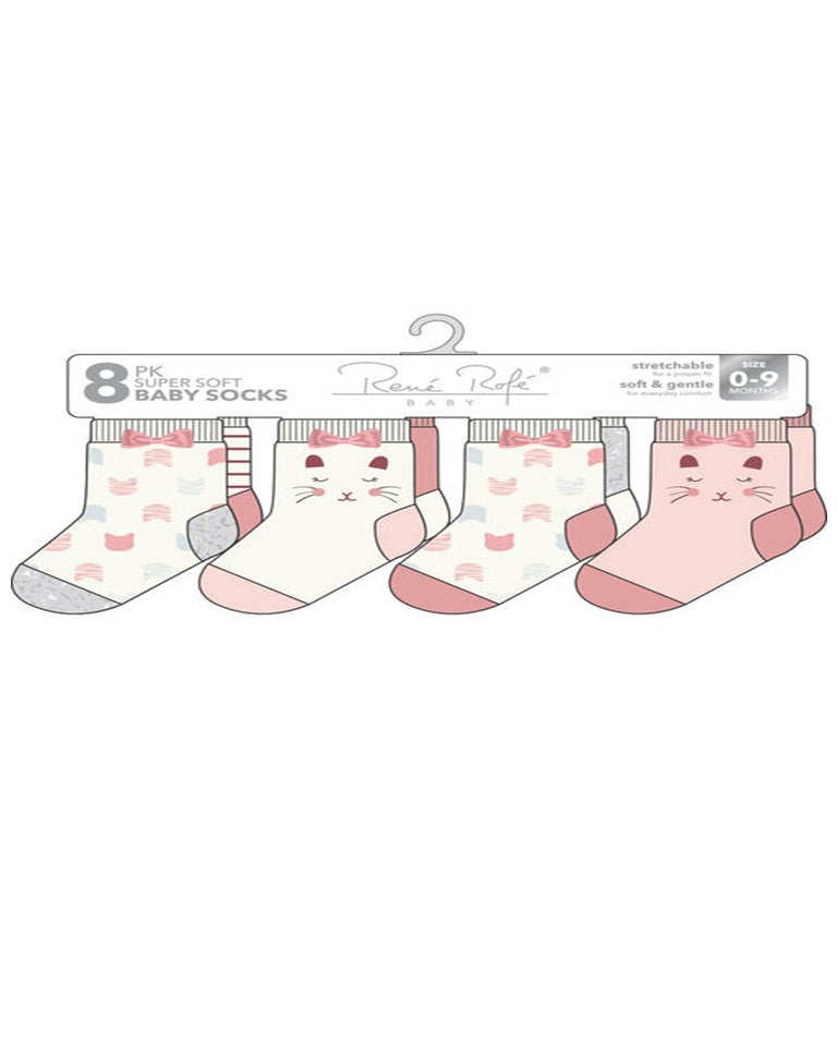 8-Pack Socks