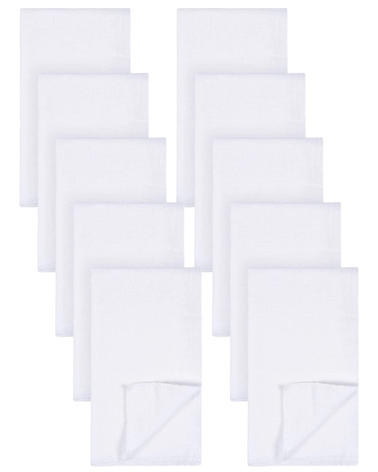 10-Pack Flatfold Cloth Diaper