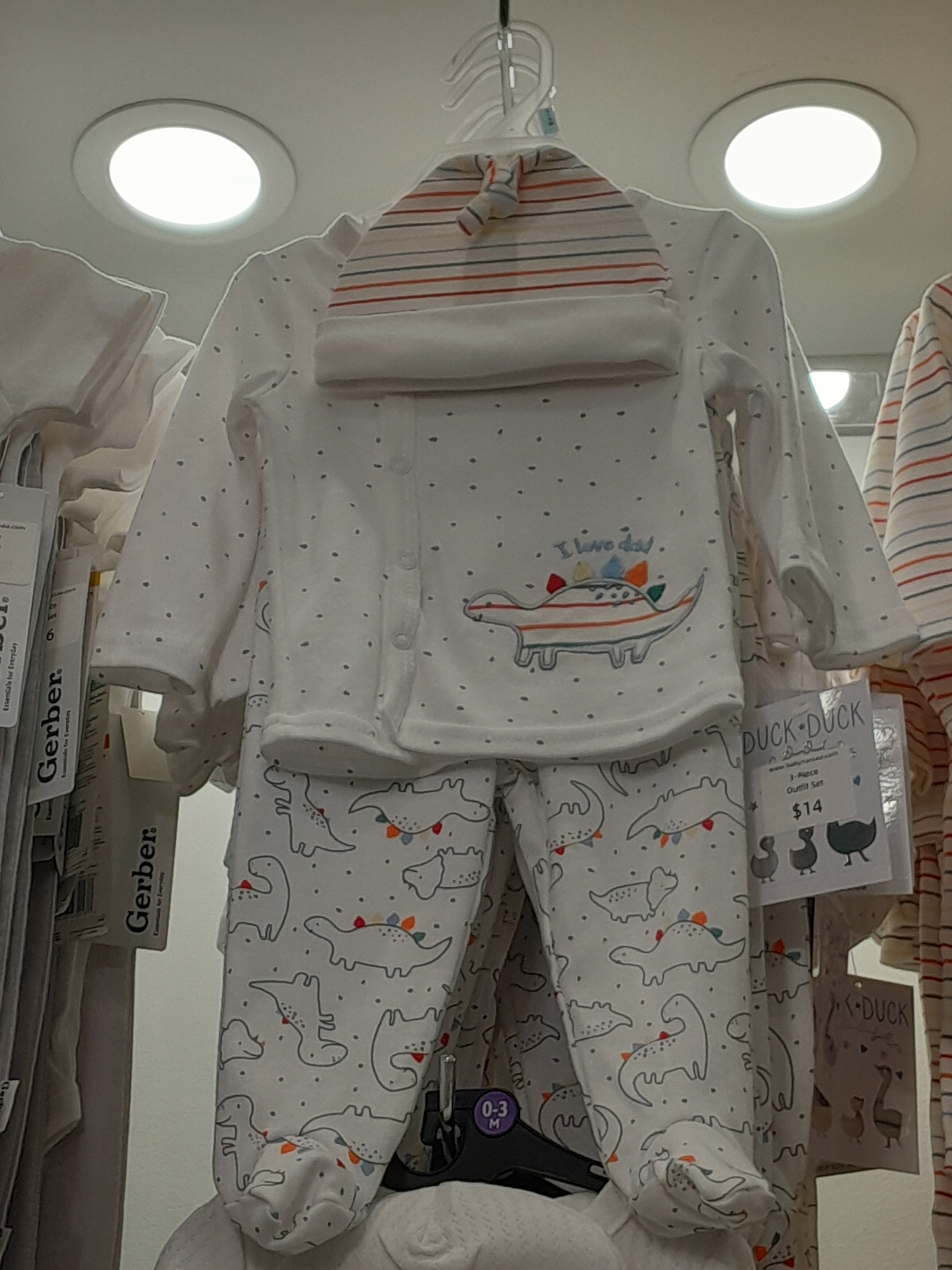 3-Piece Layette Set 6/9m