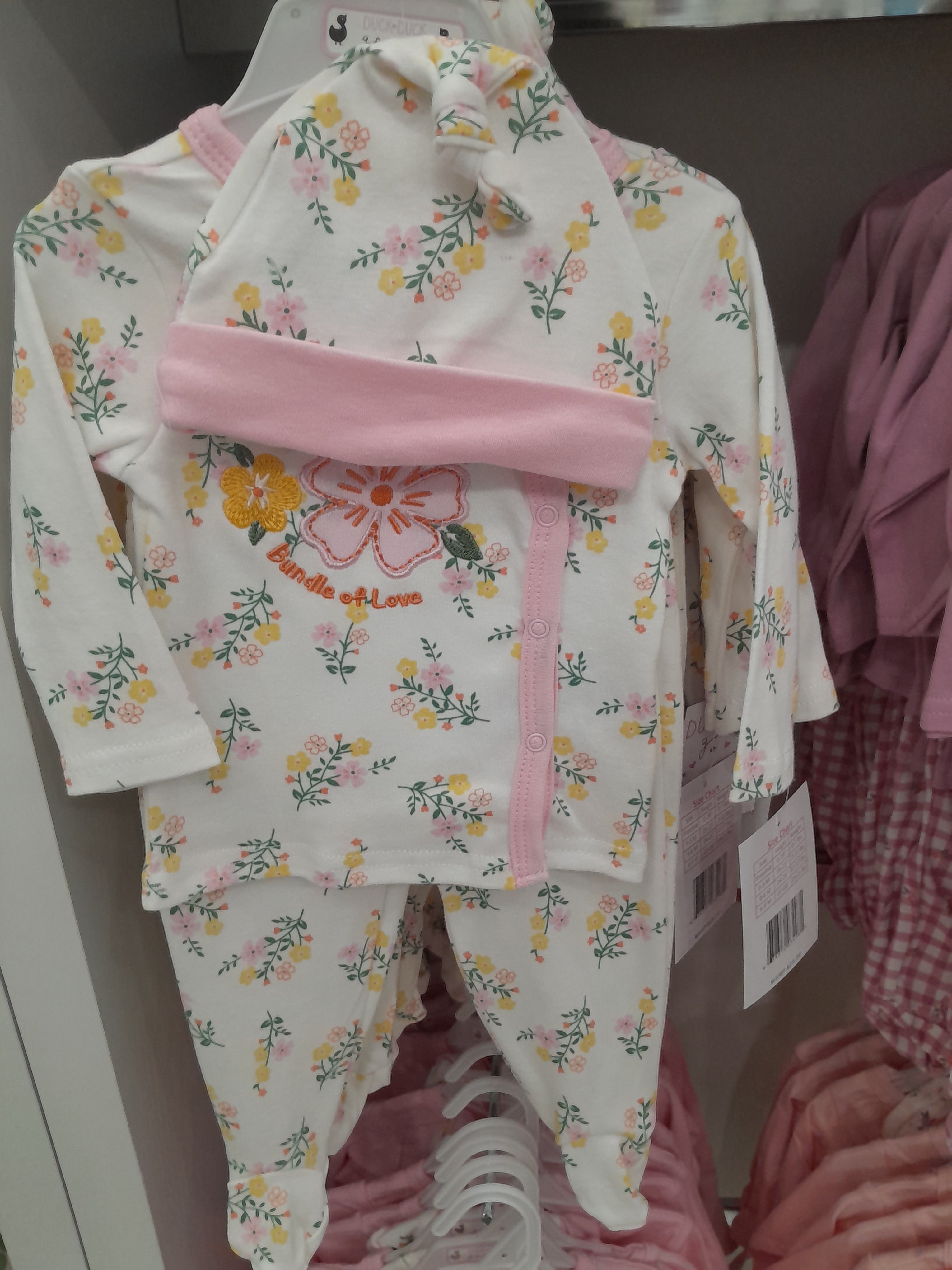 3-Piece Layette Set 6/9m